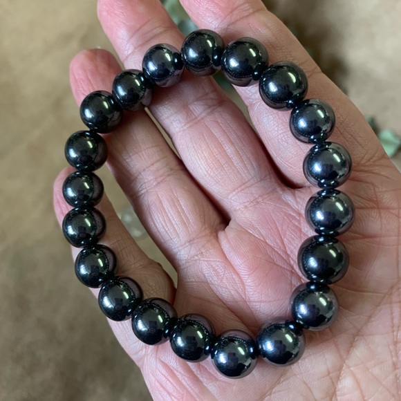 Hematite Bracelet (not magnetic) - Picture 3 of 4